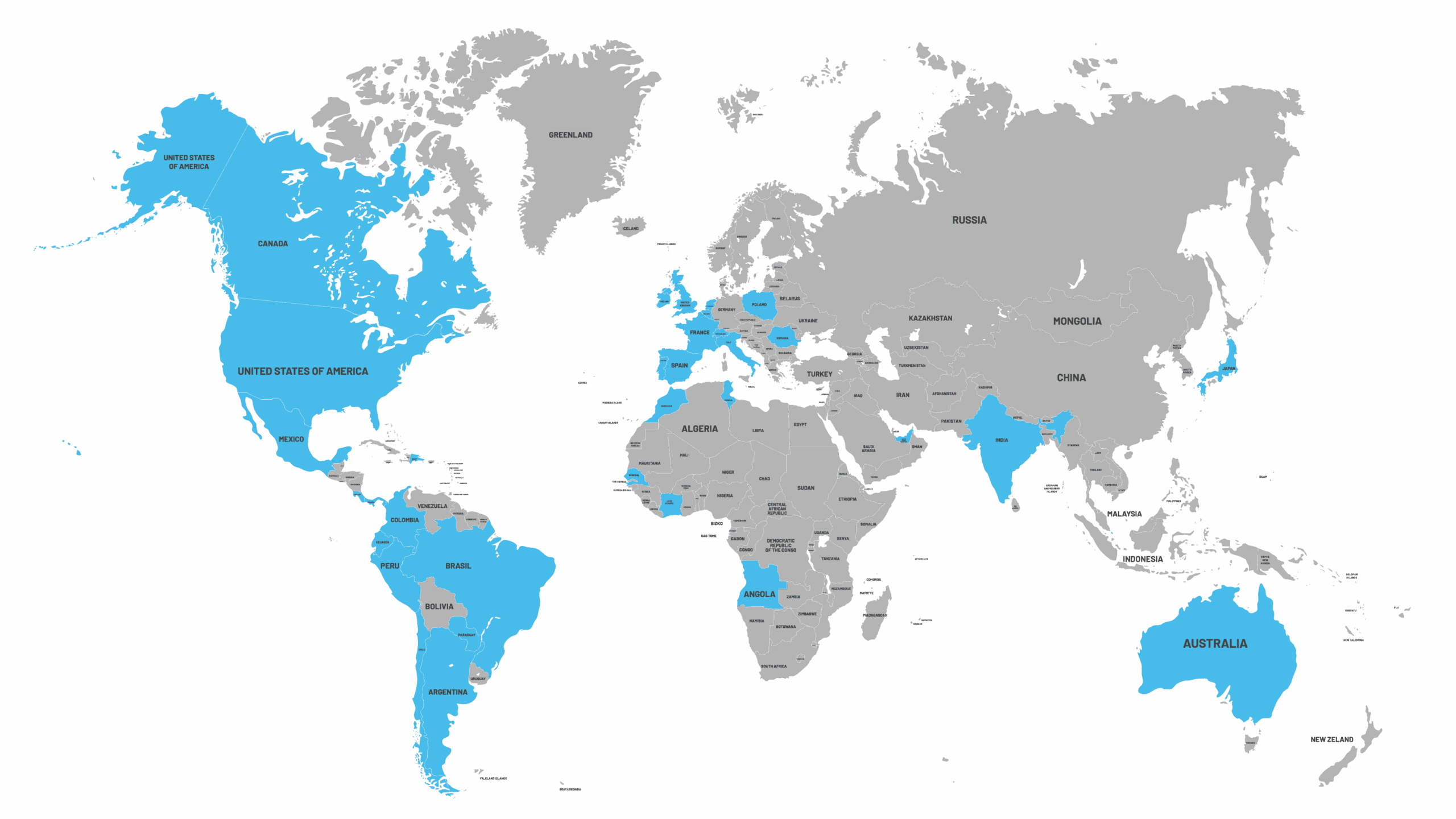 FutureTranz World Map