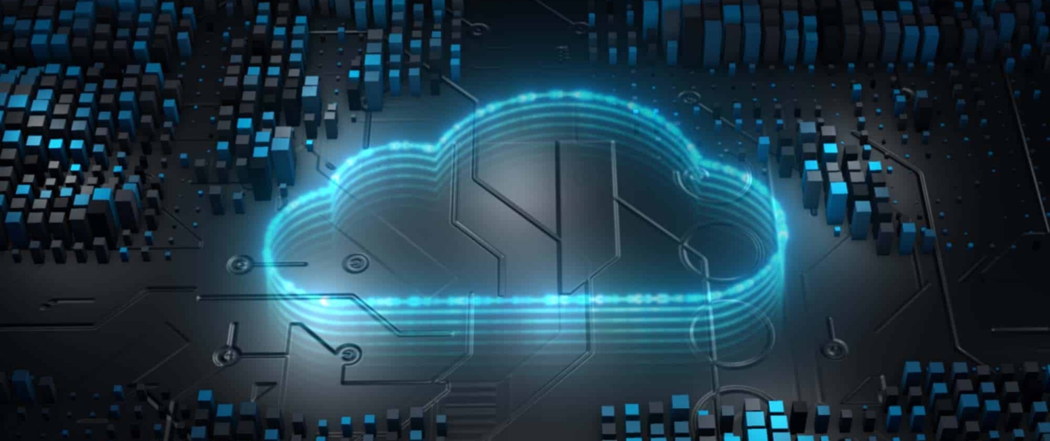 Digital Cloud Computing, Cyber Security, Digital Data Network Protection, Future Technology Network Background Concept_